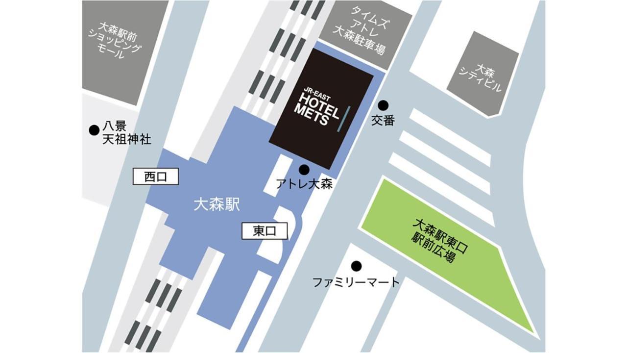 Jr-East Hotel Mets Omori Tokyo Bagian luar foto